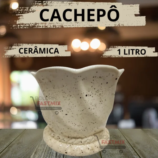 Cachepot Vaso Cerâmica Médio - Cerâmica Boldrin - Imagem 6