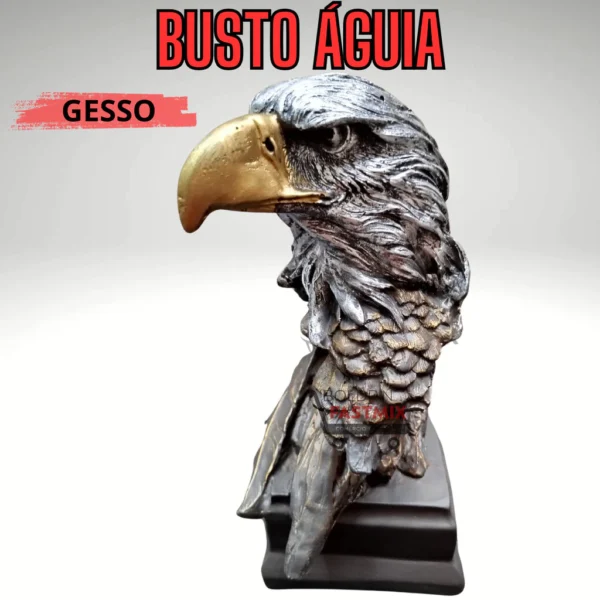 Águia Estátua Decoração Rack Estante Mesa Escritório - Imagem 5