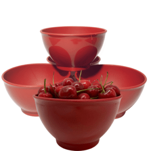 Kit 10 Ou 30 Ou 50 Cumbucas 750ml Para Sopa Sobremesa Caldos Gelatinas Açai Petisco Porções Diversas Cores (Vermelho, 50)