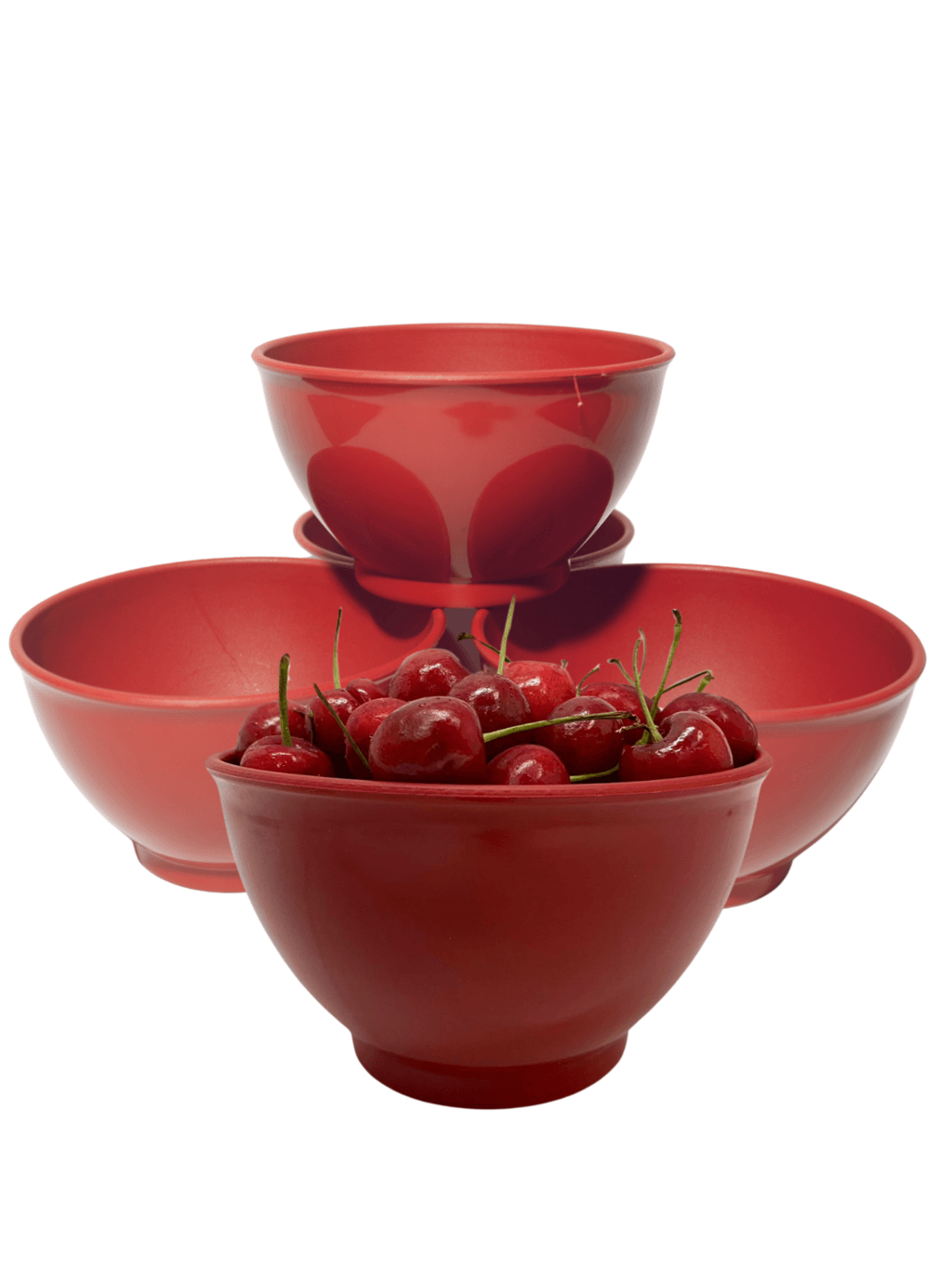 Kit 10 Ou 30 Ou 50 Cumbucas 750ml Para Sopa Sobremesa Caldos Gelatinas Açai Petisco Porções Diversas Cores (Vermelho, 50)