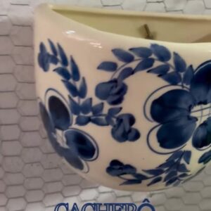 Floreira Cachepô De Parede Em Cerâmica Vasos Plantas