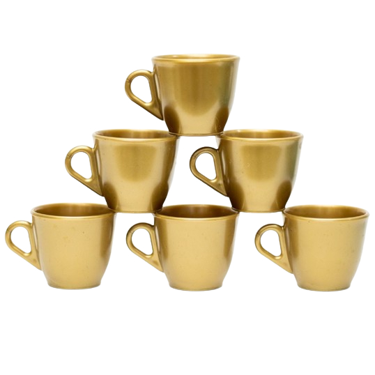 Kit com 50 ou 100 xicaras café plástico 60ml cores diversas candy cafezinho