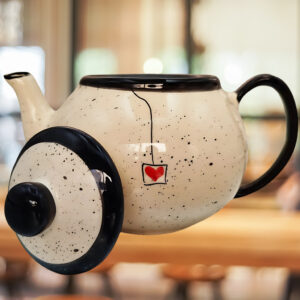 Bule Café Chá Preto Em Cerâmica Pintado Á Mão Bule 600ml ou Chaleira 1200ml