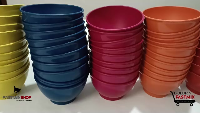 Conjunto com 5 Cumbucas Grandes bowls 750ml para Caldos sorvete açaí e Sobremesas