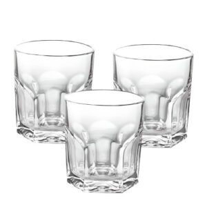 3 Copos de Whisky de Vidro de 300ml Class Home ideal para Água Cerveja Refri Suco Festa drinks