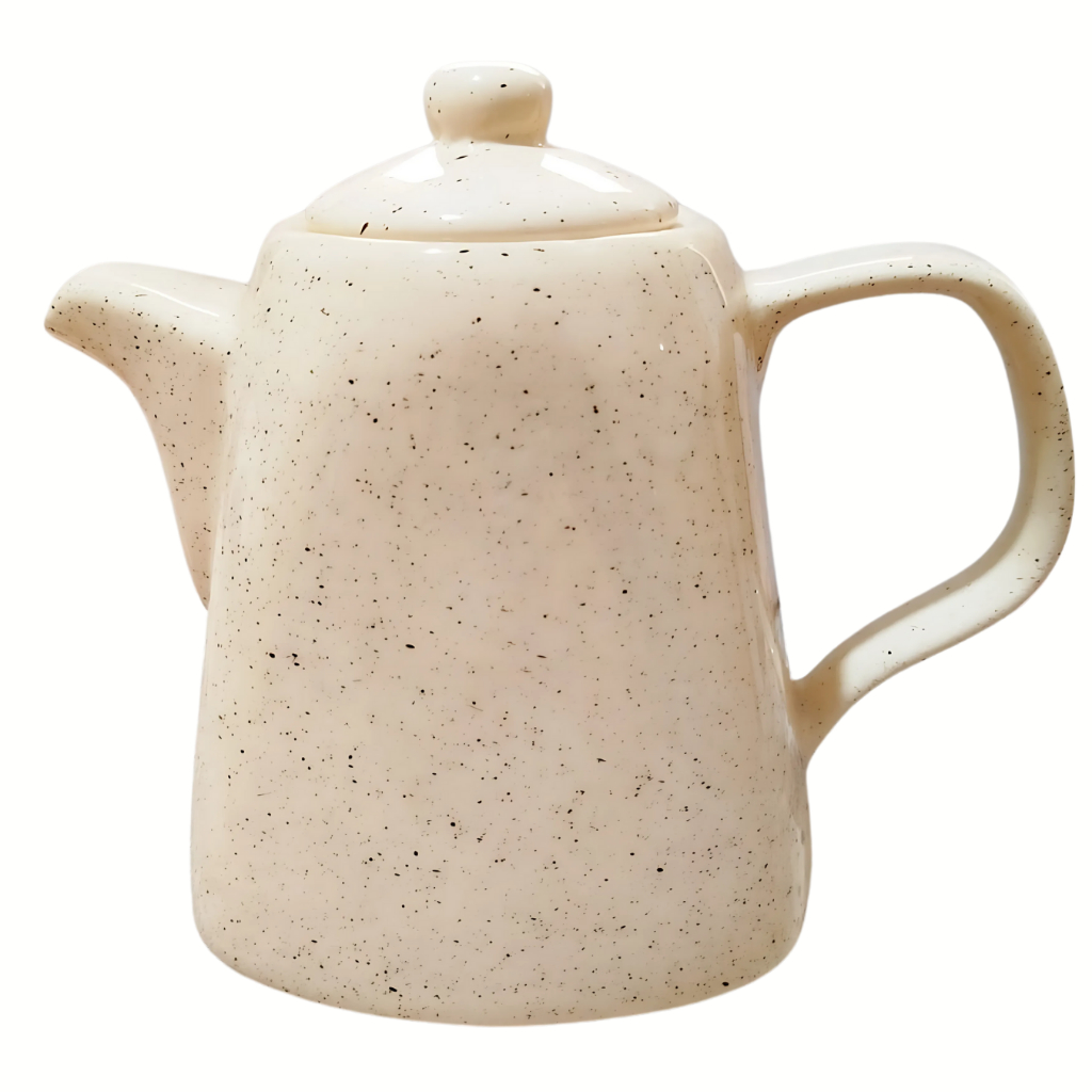 Bule De Café Chaleira 1,2ML Grande Com Alça E Tampa Cerâmica Feito a mão